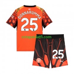 Manchester City Lapset Maalivahdin Kolmaspeli Jalkapallopaidat 2026-2027 Gianluigi Donnarumma Lyhythihainen