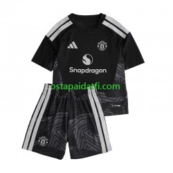 Manchester United Lapset Maalivahdin Kotipeli Jalkapallopaidat 2026-2027 Lyhythihainen