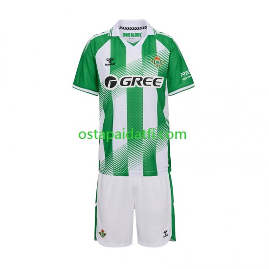 Real Betis Lapset Kotipeli Jalkapallopaidat 2026-2027 Lyhythihainen