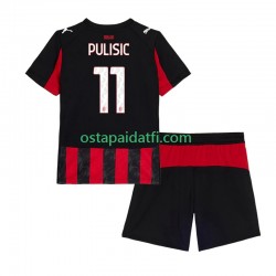 AC Milan Lapset Kotipeli Jalkapallopaidat 2025-2026 Christian Pulisic 11 Lyhythihainen