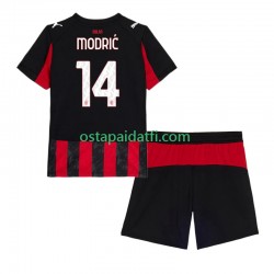 AC Milan Lapset Kotipeli Jalkapallopaidat 2025-2026 Luca Modric 14 Lyhythihainen