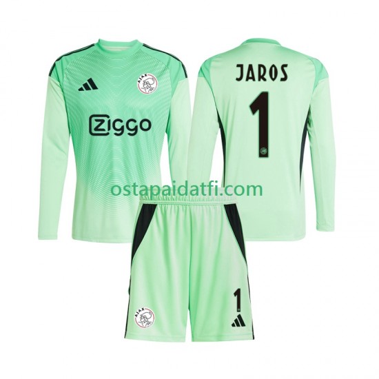 AFC Ajax Lapset Maalivahdin Kotipeli Jalkapallopaidat 2025-2026 Vitezslav Jaros 1 Pitkähihainen
