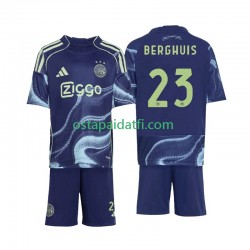 AFC Ajax Lapset Vieraspeli Jalkapallopaidat 2025-2026 Steven Berghuis 23 Lyhythihainen