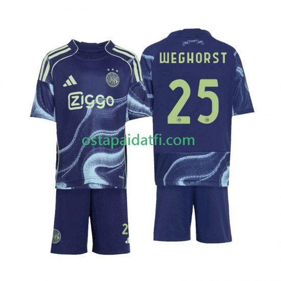 AFC Ajax Lapset Vieraspeli Jalkapallopaidat 2025-2026 Wout Weghorst 25 Lyhythihainen