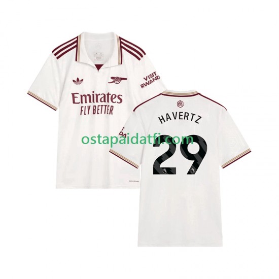 Arsenal Miehet Kolmaspeli Jalkapallopaidat 2025-2026 Kai Havertz 29 Lyhythihainen