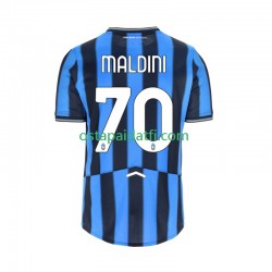 Atalanta Miehet Kotipeli Jalkapallopaidat 2025-2026 Daniel Maldini 70 Lyhythihainen