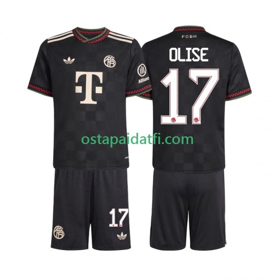FC Bayern München Lapset Kolmaspeli Jalkapallopaidat 2025-2026 Michael Olise 17 Lyhythihainen