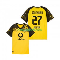 Borussia Dortmund Miehet Kotipeli Jalkapallopaidat 2025-2026 Karim Adeyemi 27 Lyhythihainen