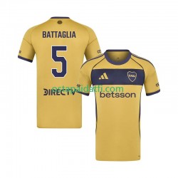 CA Boca Juniors Miehet Vieraspeli Jalkapallopaidat 2025-2026 Rodrigo Battaglia 5 Lyhythihainen