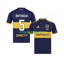 CA Boca Juniors Miehet Kotipeli Jalkapallopaidat 2025-2026 Rodrigo Battaglia 5 Lyhythihainen