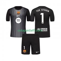 FC Barcelona Lapset Maalivahdin Kolmaspeli Jalkapallopaidat 2025-2026 Ter Stegen 1 Lyhythihainen