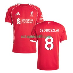Liverpool Miehet Kotipeli Jalkapallopaidat 2025-2026 Dominik Szoboszlai 8 Lyhythihainen