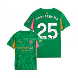 Manchester City Miehet Maalivahdin Kotipeli Jalkapallopaidat 2025-2026 Gianluigi Donnarumma 25 Lyhythihainen