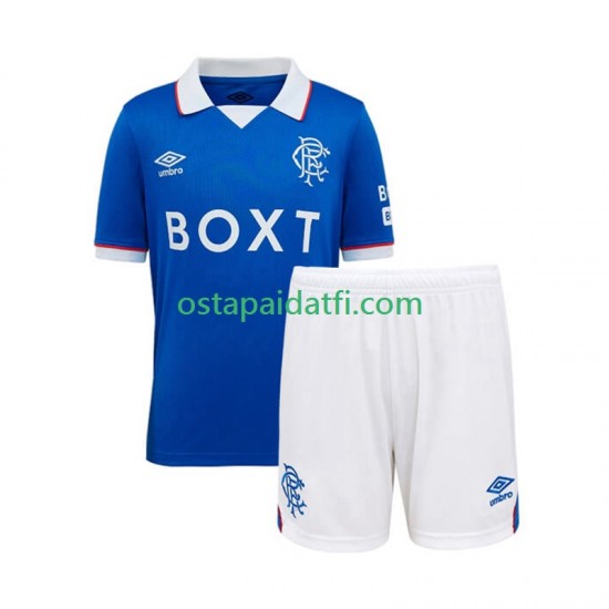 Rangers Lapset Kotipeli Jalkapallopaidat 2025-2026 Lyhythihainen