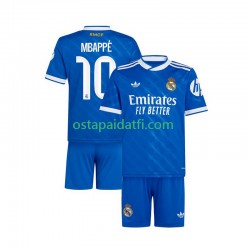 Real Madrid Lapset Kolmaspeli Jalkapallopaidat 2025-2026 Kylian Mbappe 10 Lyhythihainen