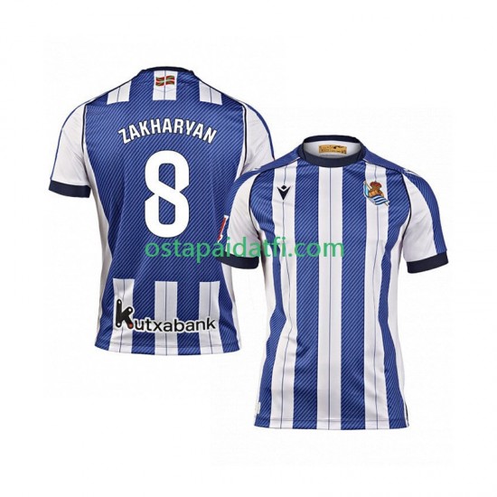 Real Sociedad Miehet Kotipeli Jalkapallopaidat 2025-2026 Arsen Zakharyan 8 Lyhythihainen
