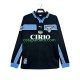 SS Lazio Miehet Retro Vieraspeli Jalkapallopaidat 1998 1999 Pitkähihainen