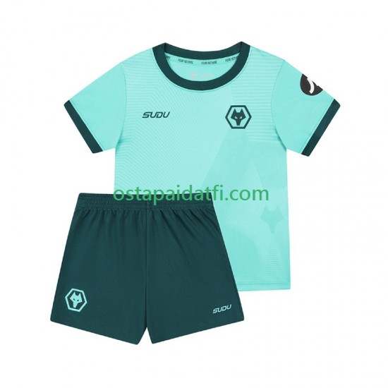 Wolverhampton Wanderers Lapset Vieraspeli Jalkapallopaidat 2025-2026 Lyhythihainen