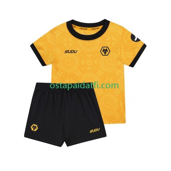 Wolverhampton Wanderers Lapset Kotipeli Jalkapallopaidat 2025-2026 Lyhythihainen