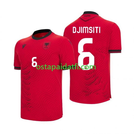 Albania Miehet Kotipeli Jalkapallopaidat MM 2026 Berat Djimsiti 6 Lyhythihainen