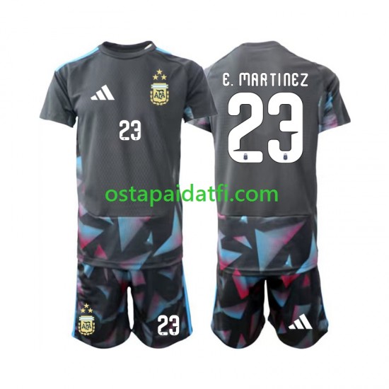 Argentiina Lapset Maalivahdin Kotipeli Jalkapallopaidat MM 2026 Emiliano Martinez 23 Lyhythihainen