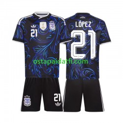 Argentiina Lapset Vieraspeli Jalkapallopaidat MM 2026 Jose Manuel Lopez 21 Lyhythihainen
