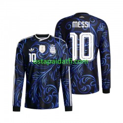 Argentiina Miehet Vieraspeli Jalkapallopaidat MM 2026 Lionel Messi 10 Pitkähihainen