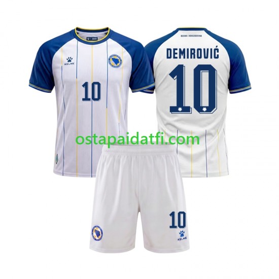 Bosnia ja Hertsegovina Lapset Vieraspeli Jalkapallopaidat MM 2026 Ermedin Demirovic 10 Lyhythihainen