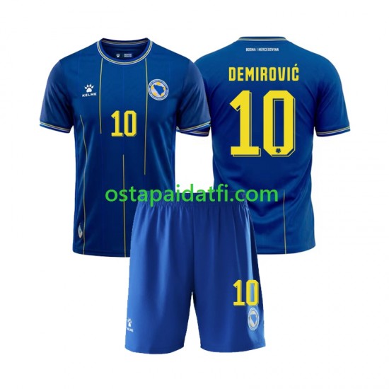 Bosnia ja Hertsegovina Lapset Kotipeli Jalkapallopaidat MM 2026 Ermedin Demirovic 10 Lyhythihainen