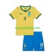 Brasilia Lapset Kotipeli Jalkapallopaidat MM 2026 Raphinha 11 Lyhythihainen