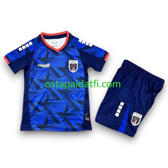 Lapset Kotipeli Jalkapallopaidat MM 2026 Cape Verde Lyhythihainen