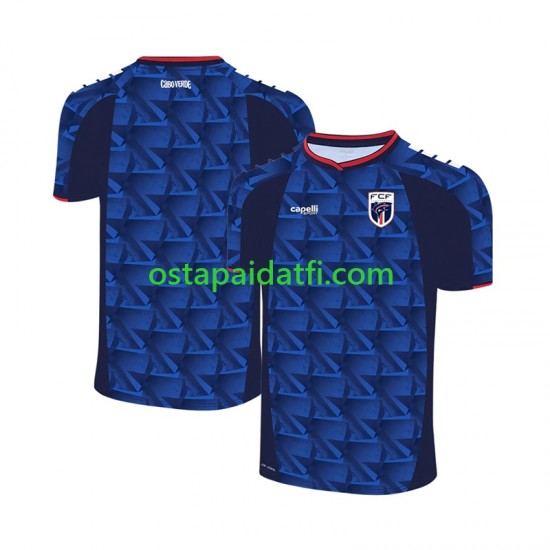 Miehet Kotipeli Jalkapallopaidat MM 2026 Cape Verde Lyhythihainen