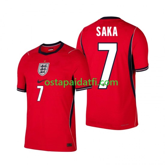 Englanti Miehet Vieraspeli Jalkapallopaidat MM 2026 Bukayo Saka 7 Lyhythihainen