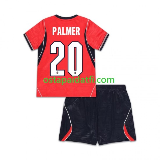 Englanti Lapset Vieraspeli Jalkapallopaidat MM 2026 Cole Palmer 20 Lyhythihainen