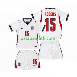Englanti Lapset Kotipeli Jalkapallopaidat MM 2026 Morgan Rogers 15 Lyhythihainen