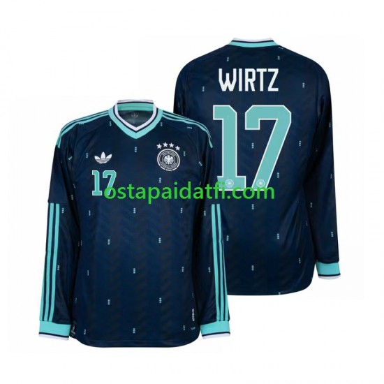 Saksa Miehet Vieraspeli Jalkapallopaidat MM 2026 Florian Wirtz 17 Pitkähihainen
