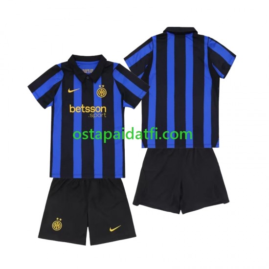 Inter Milan Lapset Kotipeli Jalkapallopaidat 2026-2027 Lyhythihainen