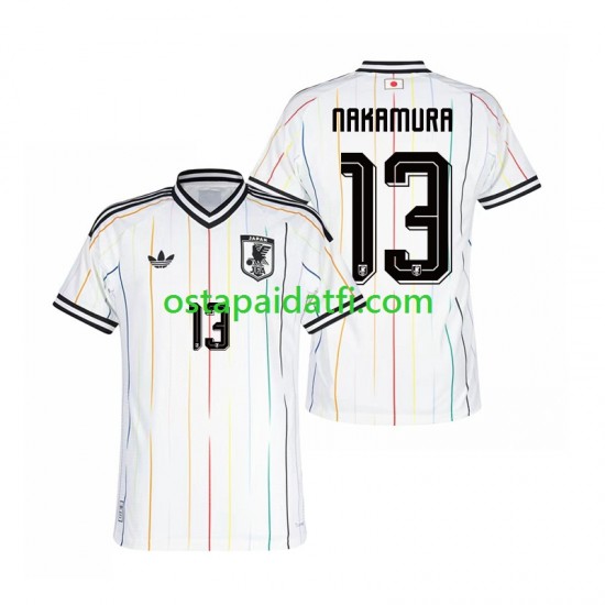 Japani Miehet Vieraspeli Jalkapallopaidat MM 2026 Keito Nakamura 13 Lyhythihainen