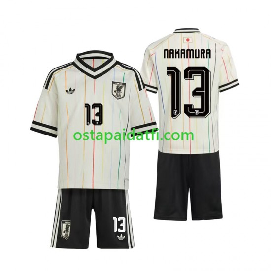 Japani Lapset Vieraspeli Jalkapallopaidat MM 2026 Keito Nakamura 13 Lyhythihainen