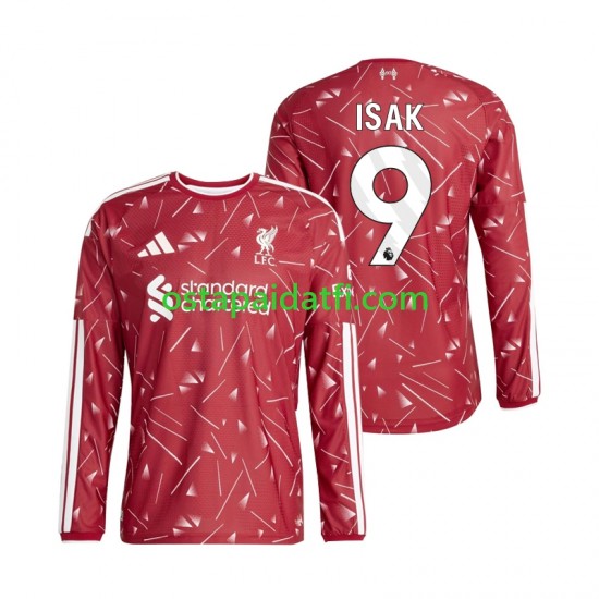 Liverpool Miehet Kotipeli Jalkapallopaidat 2026-2027 Alexander Isak 9 Pitkähihainen