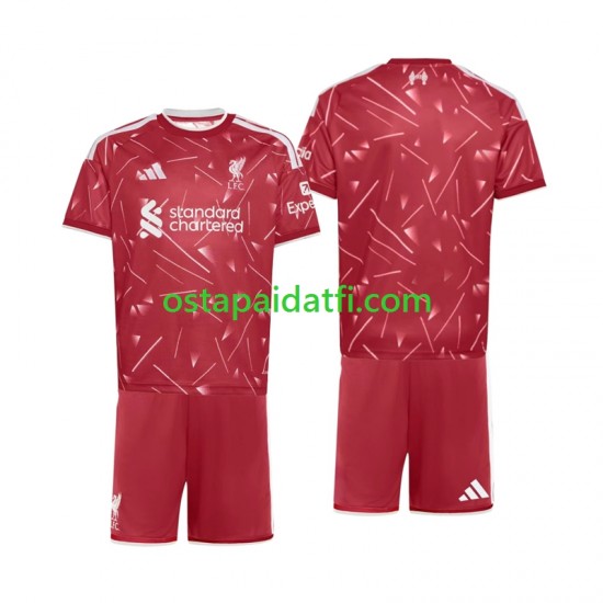 Liverpool Lapset Kotipeli Jalkapallopaidat 2026-2027 Lyhythihainen