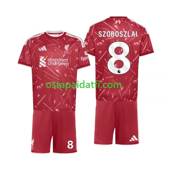 Liverpool Lapset Kotipeli Jalkapallopaidat 2026-2027 Dominik Szoboszlai 8 Lyhythihainen