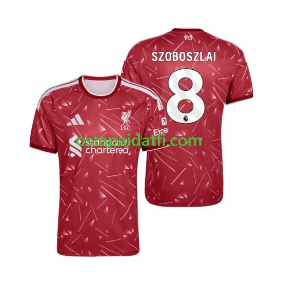 Liverpool Miehet Kotipeli Jalkapallopaidat 2026-2027 Dominik Szoboszlai 8 Lyhythihainen