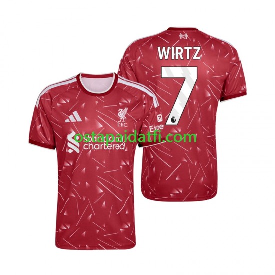 Liverpool Miehet Kotipeli Jalkapallopaidat 2026-2027 Florian Wirtz 7 Lyhythihainen