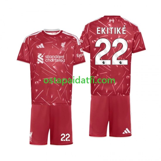 Liverpool Lapset Kotipeli Jalkapallopaidat 2026-2027 Hugo Ekitike 22 Lyhythihainen