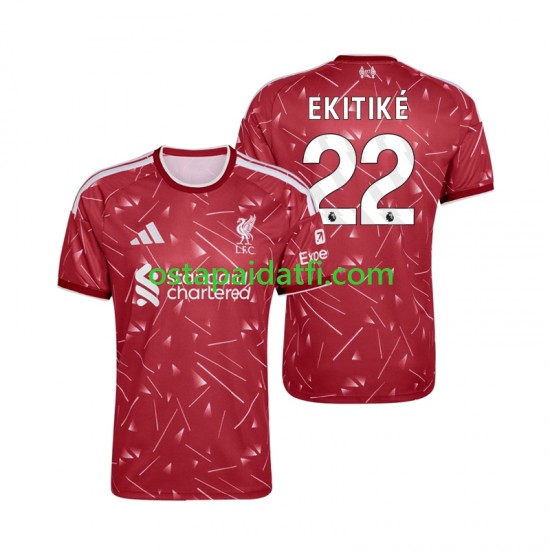Liverpool Miehet Kotipeli Jalkapallopaidat 2026-2027 Hugo Ekitike 22 Lyhythihainen