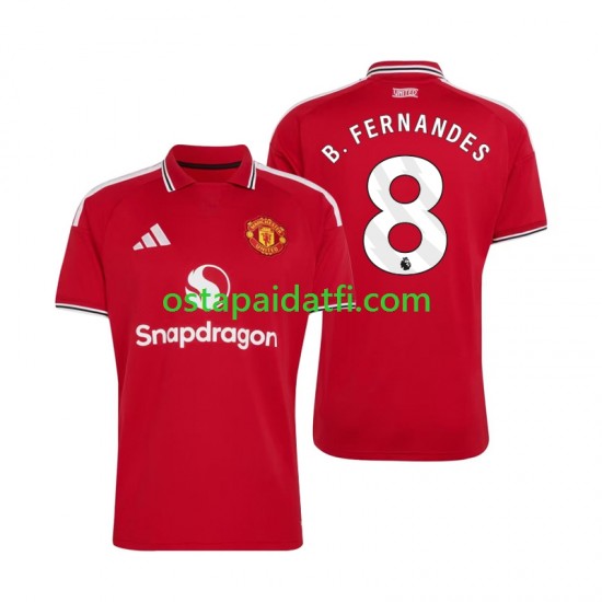 Manchester United Miehet Kotipeli Jalkapallopaidat 2026-2027 Bruno Fernandes 8 Lyhythihainen
