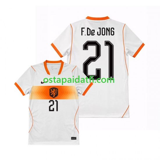 Alankomaat Miehet Vieraspeli Jalkapallopaidat MM 2026 Frenkie de Jong 21 Lyhythihainen