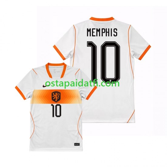 Alankomaat Miehet Vieraspeli Jalkapallopaidat MM 2026 Memphis Depay 10 Lyhythihainen