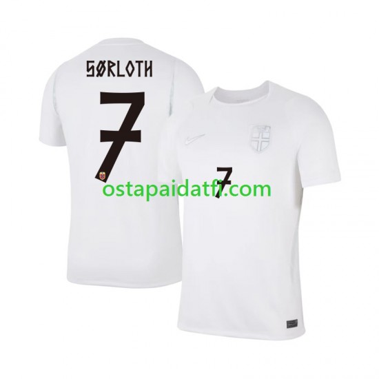 Norja Miehet Kolmaspeli Jalkapallopaidat MM 2026 Alexander Sorloth 7 Lyhythihainen